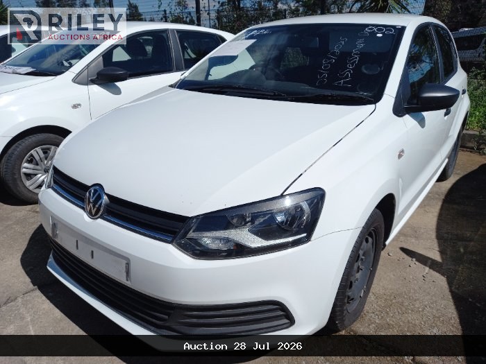 2022 VOLKSWAGEN POLO VIVO 1,4 55KW T/LINE HB (2021-2022) (WHITE)