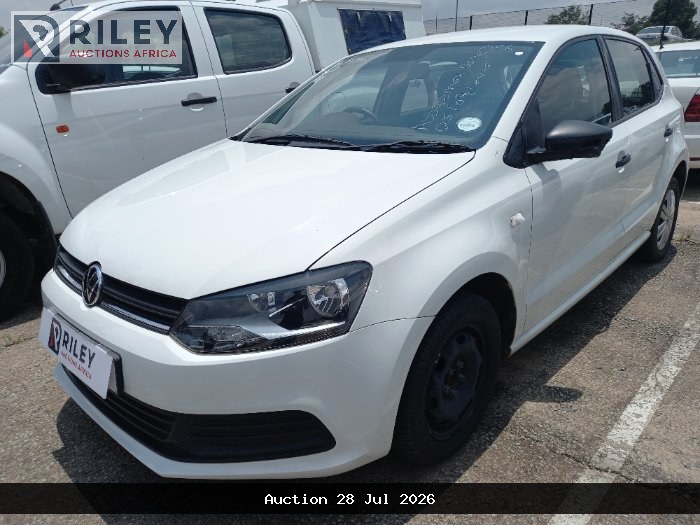 2022 VOLKSWAGEN POLO VIVO 1.4 55KW T/LINE HB (2021-2022) (WHITE)