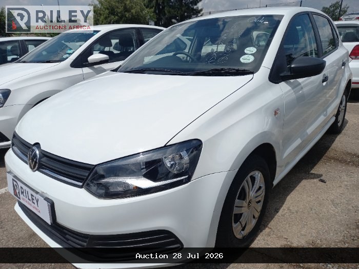 2021 VOLKSWAGEN POLO VIVO 1.4 55KW T/LINE HB (2021-2022) (WHITE)