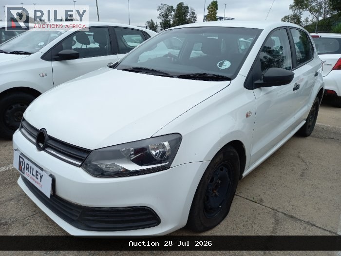 2018 VOLKSWAGEN POLO VIVO 1.4 55KW T/LINE HB (2021-2022) (WHITE)