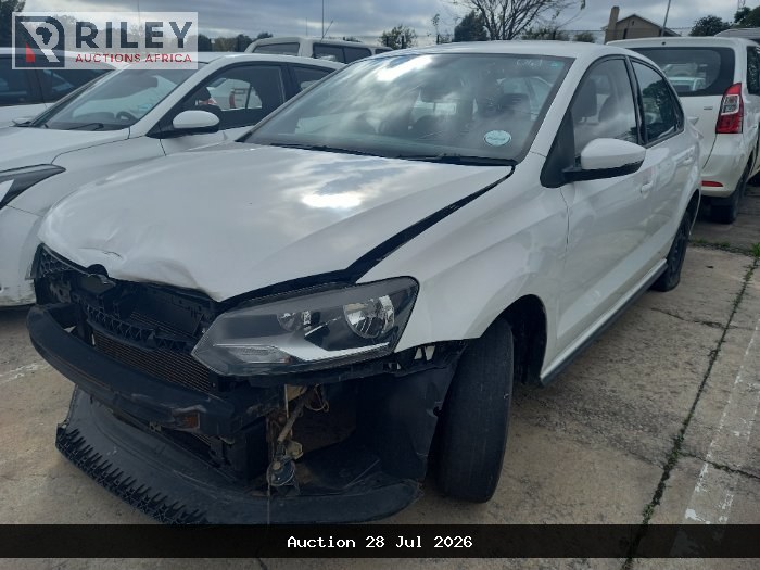 2020 VOLKSWAGEN POLO 1.4 63KW TRENDLINE S/D MANUAL (2018-2020) (WHITE)