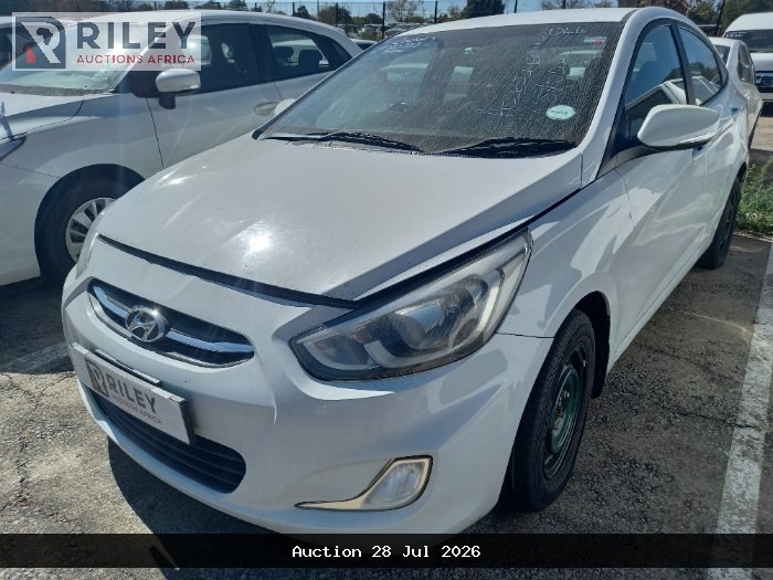 2019 HYUNDAI ACCENT 1.6 FLUID MAN S/D (2016-2017) (WHITE)
