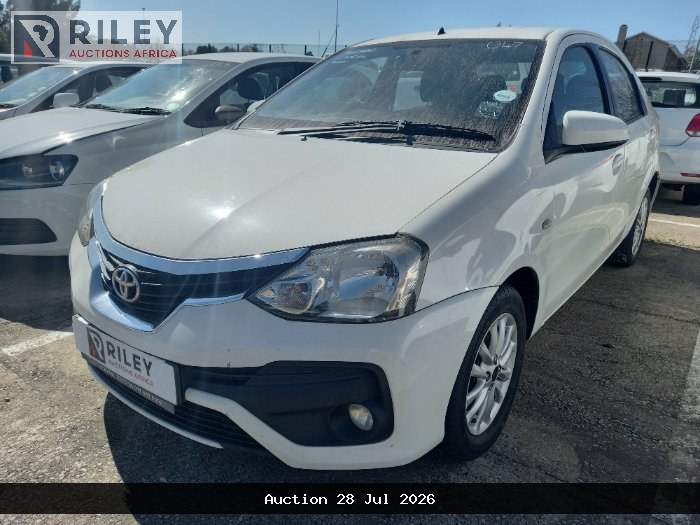 2020 TOYOTA ETIOS 1.5 SPRINT SEDAN(2016-2020) (WHITE)