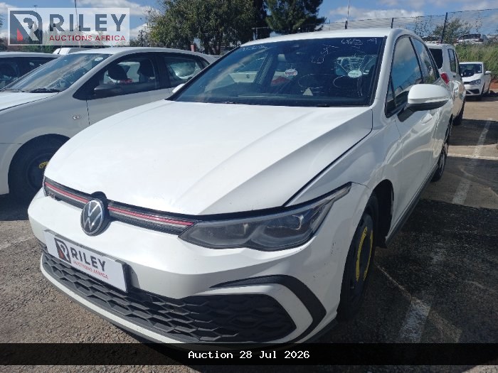 2021 VOLKSWAGEN GOLF (8) 2.0TSI 180KW GTI DSG (2021-2023) (WHITE)