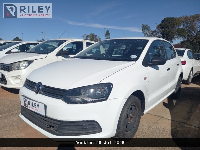 2022 VOLKSWAGEN POLO VIVO 1.4 55KW T/LINE HB (2021-2022) (WHITE)