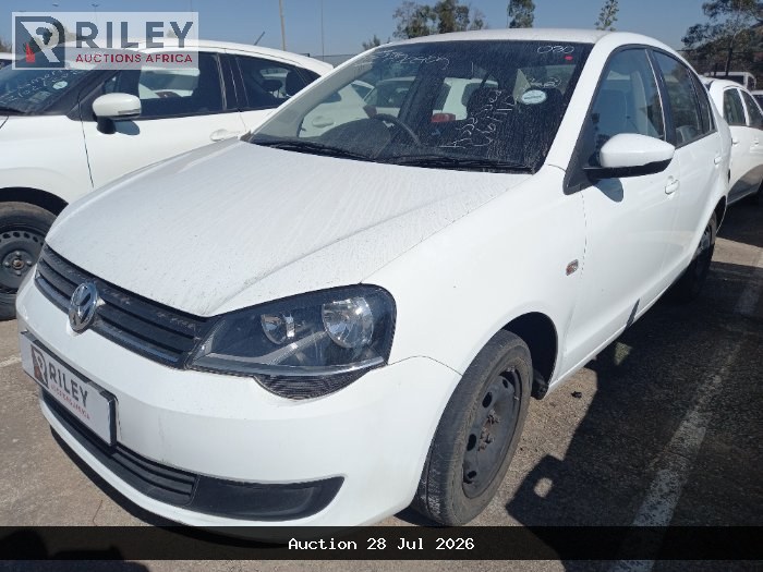 2016 VOLKSWAGEN POLO VIVO 1.4 55KW T/LINE HB (2021-2022) (WHITE)