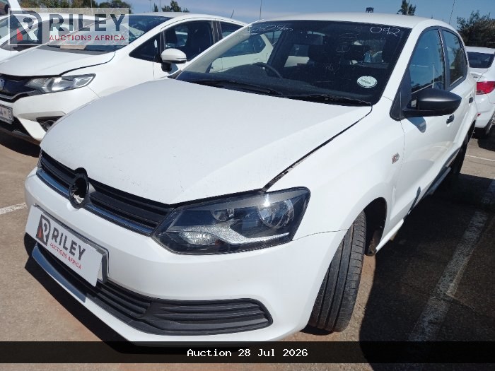 2022 VOLKSWAGEN POLO VIVO 1.4 55KW T/LINE HB (2021-2022) (WHITE)