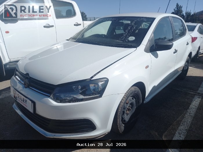 2020 VOLKSWAGEN POLO VIVO 1.4 55KW T/LINE HB (2021-2022) (WHITE)