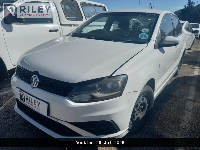 2021 VOLKSWAGEN POLO 1.6 TRENDLINE S/D (77K) (2011-2019) (WHITE)