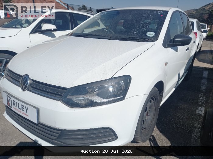 2022 VOLKSWAGEN POLO VIVO 1.4 55KW T/LINE HB (2021-2022) (WHITE)