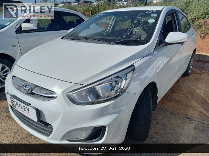 2018 HYUNDAI ACCENT 1.6 MOTION MAN S/D (2011-2017) (WHITE)
