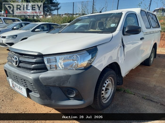 2019 TOYOTA HILUX 2.0P VVTI S/C A/C (W07/X03) (2015-2017) (WHITE)