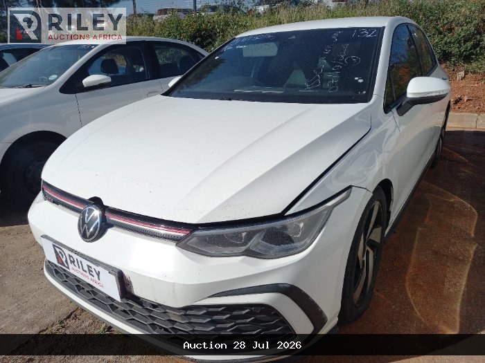 2022 VOLKSWAGEN GOLF (8) 2.0TSI 180KW GTI DSG (2021-2023) (WHITE)