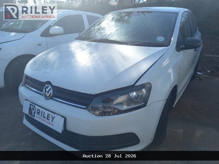 2021 VOLKSWAGEN POLO VIVO 1.4 55KW T/LINE HB (2021-2022) (WHITE)