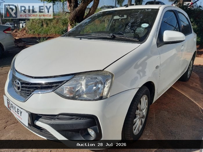 2020 TOYOTA ETIOS 1.5 SPRINT H/B (2017-2019) (WHITE)