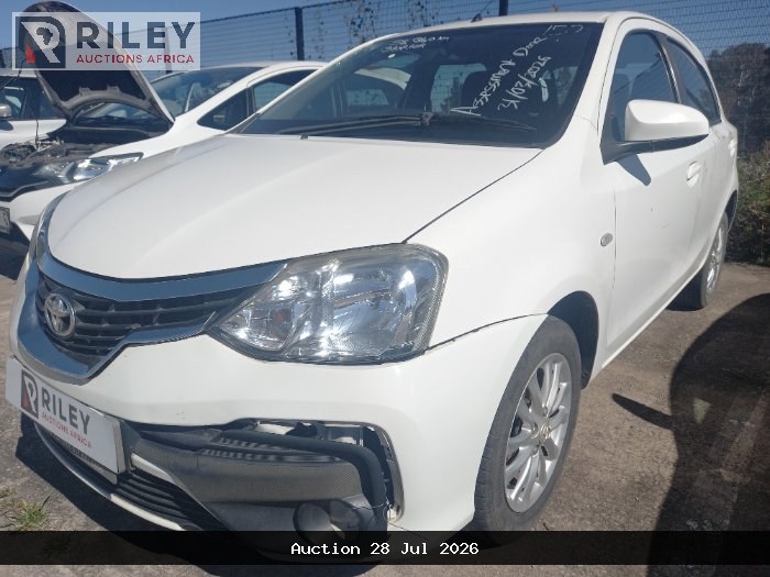 2020 TOYOTA ETIOS 1.5 SPRINT H/B (2017-2019) (WHITE)