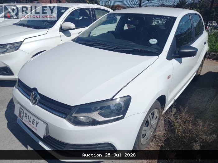 2022 VOLKSWAGEN POLO VIVO 1.4 55KW T/LINE HB (2021-2022) (WHITE)