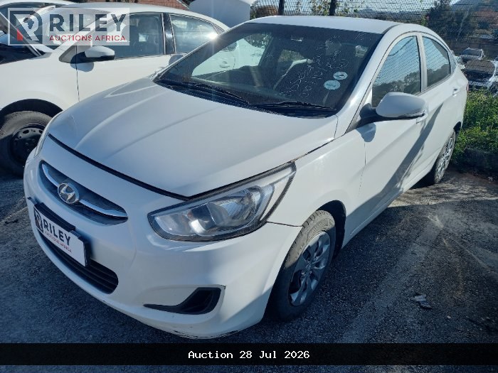 2018 HYUNDAI ACCENT 1.6 MOTION MAN S/D (2011-2017) (WHITE)