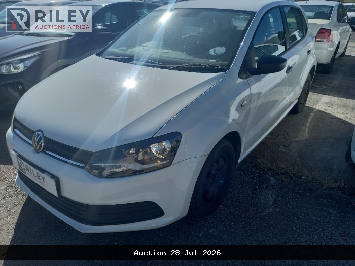2021 VOLKSWAGEN POLO VIVO 1.4 55KW T/LINE HB (2021-2022) (WHITE)