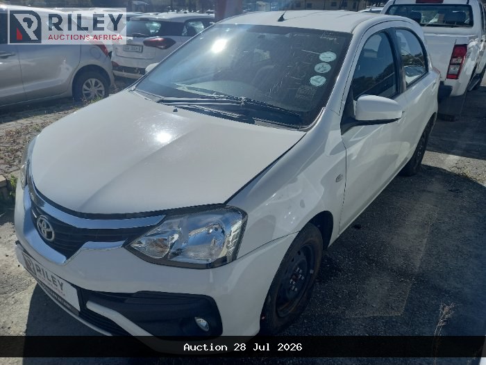 2020 TOYOTA ETIOS 1.5 SPRINT H/B (2017-2019) (WHITE)