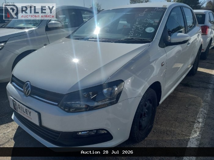 2022 VOLKSWAGEN POLO VIVO 1.6 77KW COMFORTLINE TIPT H/B (2022) (WHITE)