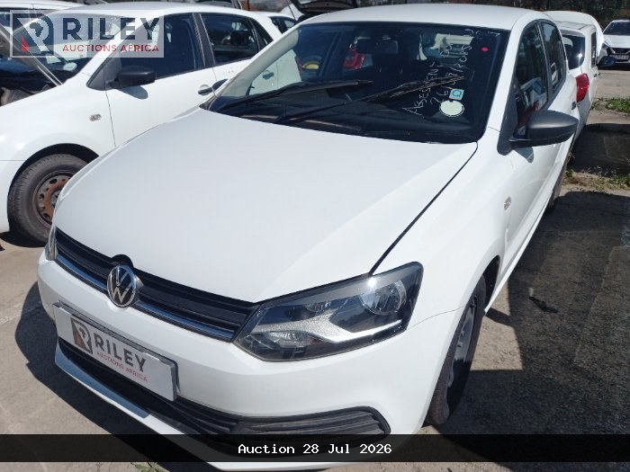 2022 VOLKSWAGEN POLO VIVO 1.4 55KW T/LINE HB (2021-2022) (WHITE)
