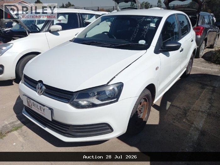 2020 VOLKSWAGEN POLO VIVO 1.4 TRENDLINE H/B (2010-2017) (WHITE)
