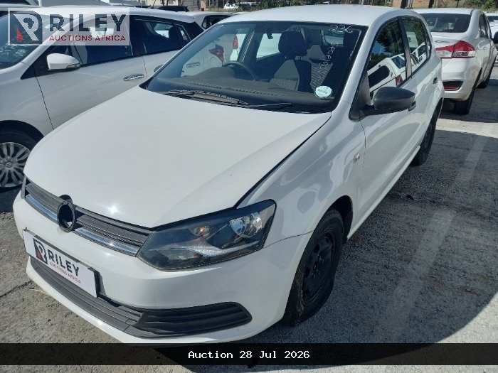 2018 VOLKSWAGEN POLO VIVO 1.4 NF TRENDLINE H/B(2017-2019) (WHITE)