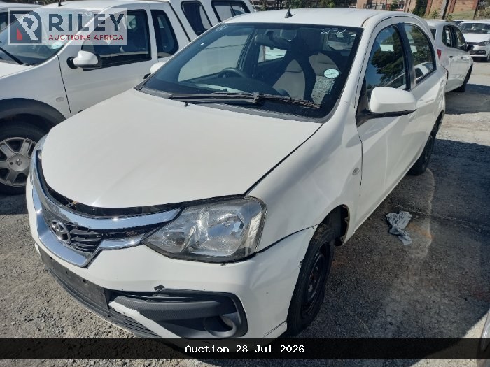 2018 TOYOTA ETIOS 1.5 SPRINT H/B (2017-2019) (WHITE)