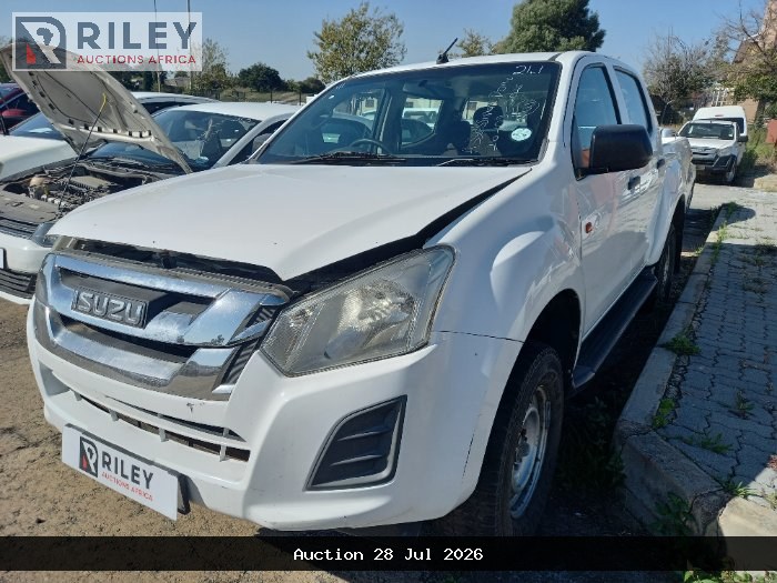 2019 ISUZU DMAX (WHITE)