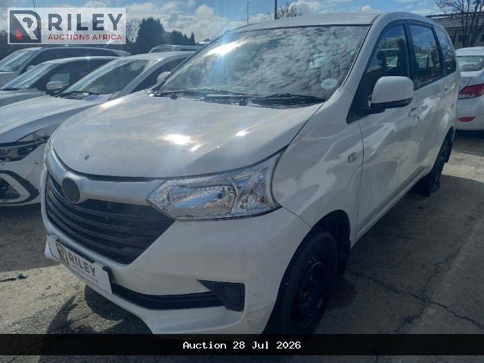 2017 TOYOTA AVANZA 1.3P SX (47B/47H) (2016-2020) (WHITE)