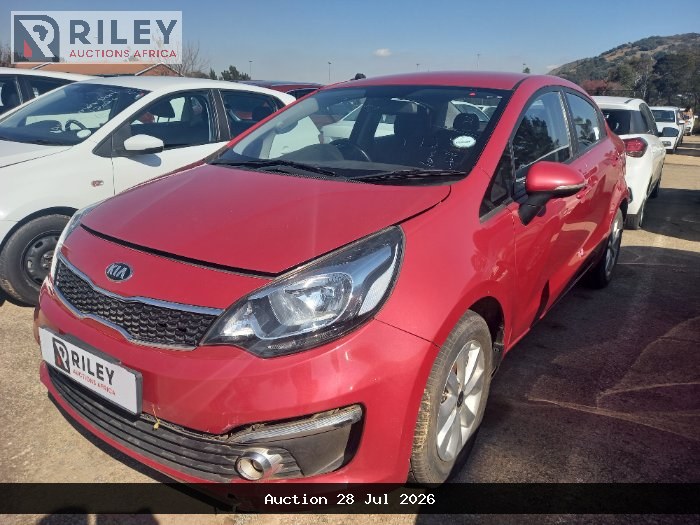 2017 KIA RIO 1.4 MT EX MAN H/B (2017-2018) (RED)