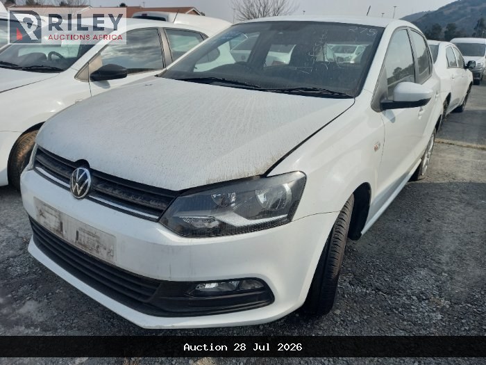 2022 VOLKSWAGEN POLO VIVO 1.4 63KW C/LINE HB (2021-2023) (WHITE)