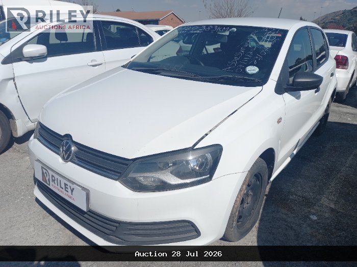 2022 VOLKSWAGEN POLO VIVO 1.4 55KW T/LINE HB (2021-2022) (WHITE)