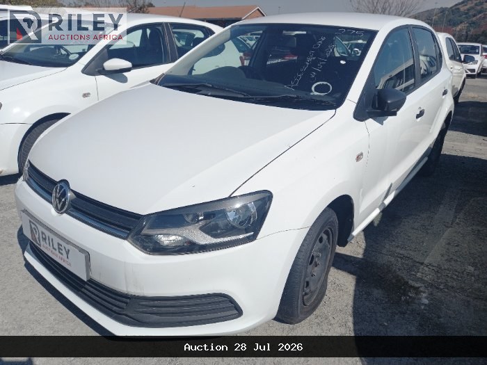 2022 VOLKSWAGEN POLO VIVO 1.4 55KW T/LINE HB (2021-2022) (WHITE)