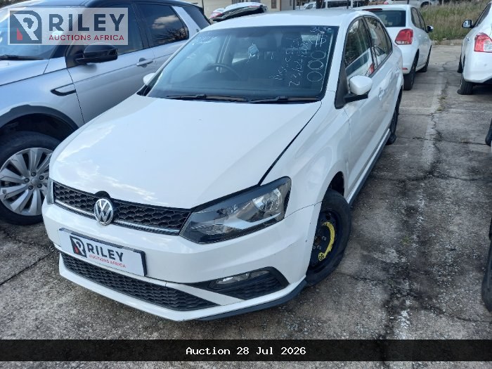 2021 VOLKSWAGEN POLO 1.6 77KW COMFORTLINE TIPTRONIC S/D (2020) (WHITE)