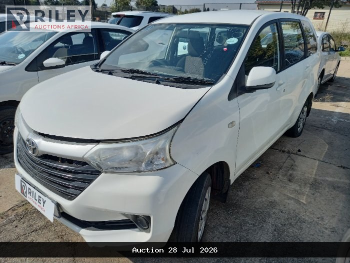 2016 TOYOTA AVANZA 1.3P SX (47B/47H) (2016-2020) (WHITE)