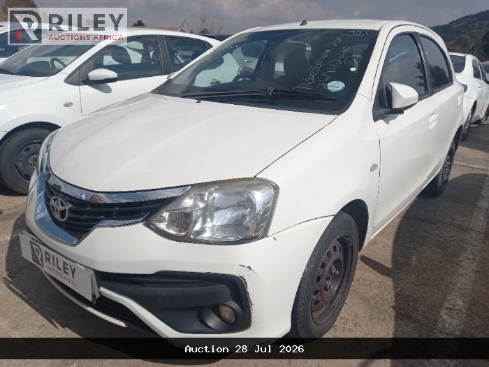 2020 TOYOTA ETIOS 1.5 SPRINT H/B (2017-2019) (WHITE)