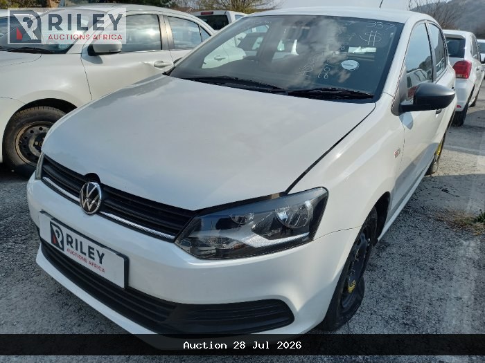 2022 VOLKSWAGEN POLO VIVO 1.4 55KW T/LINE HB (2021-2022) (WHITE)