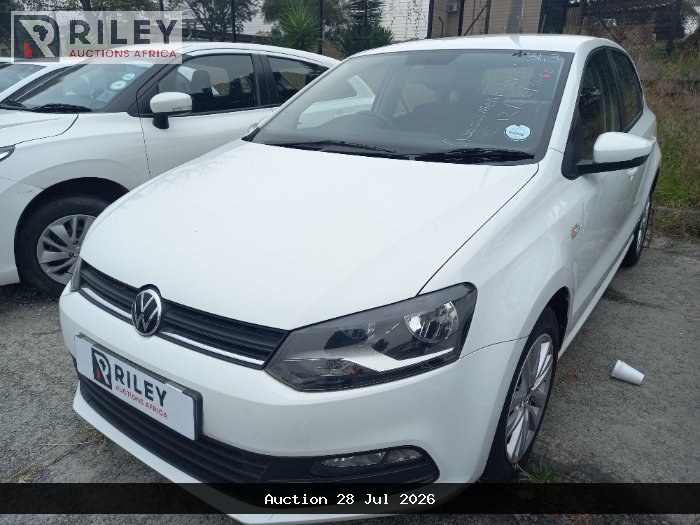 2022 VOLKSWAGEN POLO VIVO 1.4 63KW C/LINE HB (2021-2023) (WHITE)