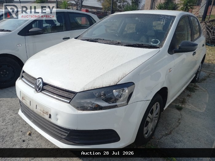 2022 VOLKSWAGEN POLO VIVO 1.4 55KW T/LINE HB (2021-2022) (WHITE)