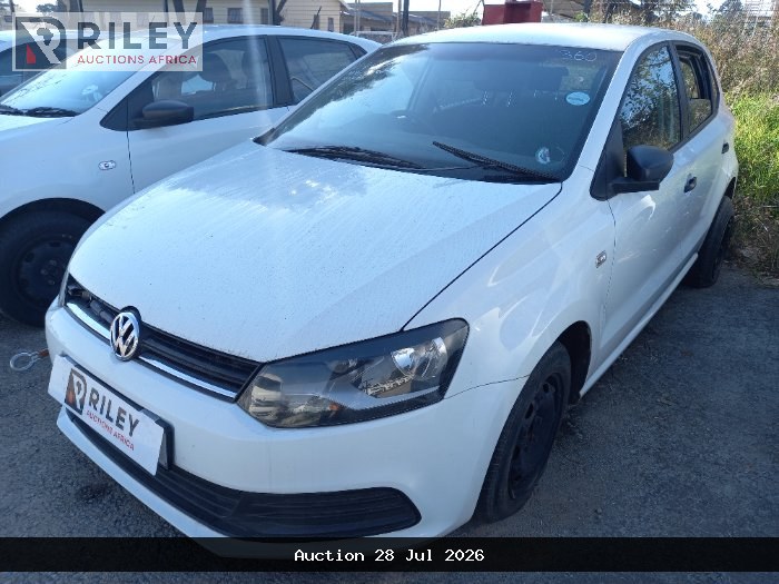 2018 VOLKSWAGEN POLO VIVO 1.4 NF TRENDLINE H/B(2017-2019) (WHITE)