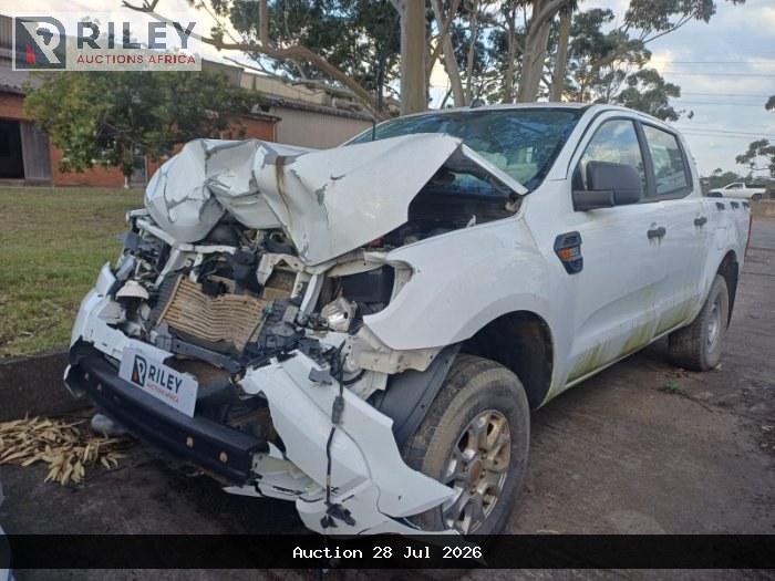 2019 FORD RANGER 2.2 TDCI XL D-CAB DSL PU [2017-2020] (WHITE)