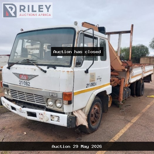 FPD583GP, HINO 13.136 FD CRANE TRUCK 159783,5KM