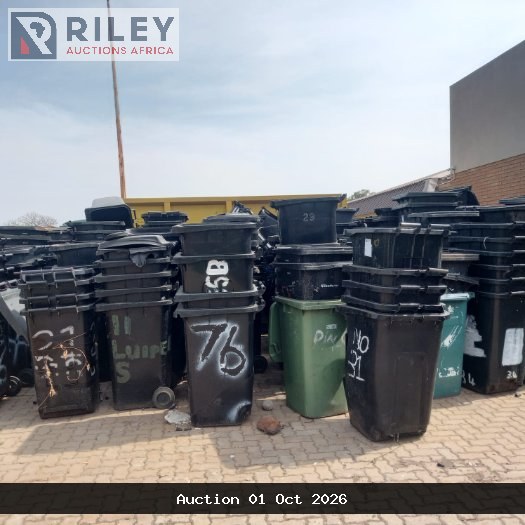 EKURHULENI MUNICIPALITY WHEELIE BINS DISPOSAL TIMED ONLINE AUCTION