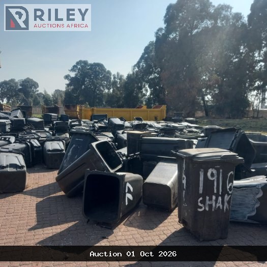 EKURHULENI MUNICIPALITY WHEELIE BINS DISPOSAL TIMED ONLINE AUCTION